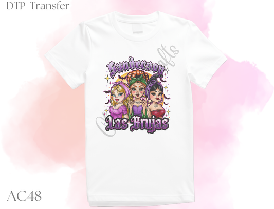 Las Brujas DTF Shirt Transfer