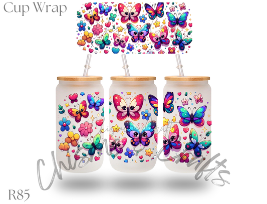 Butterflies Cup Wrap