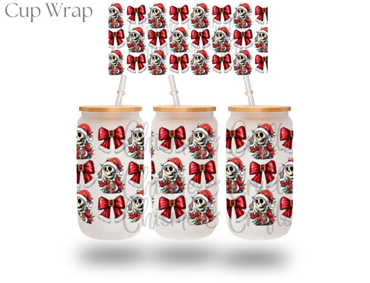 Deathly Coquette Christmas Cup Wrap (Pre-sale)