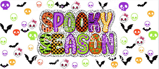 Spooky Season Cup Wrap