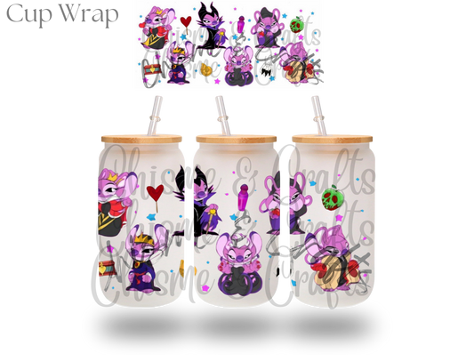 Evil Angel Stitch Cup Wrap