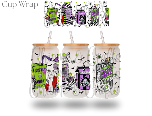 Beetlejuice Cup Wrap