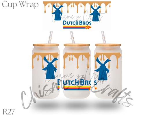 Dutch Bro Style 1 Cup Wrap