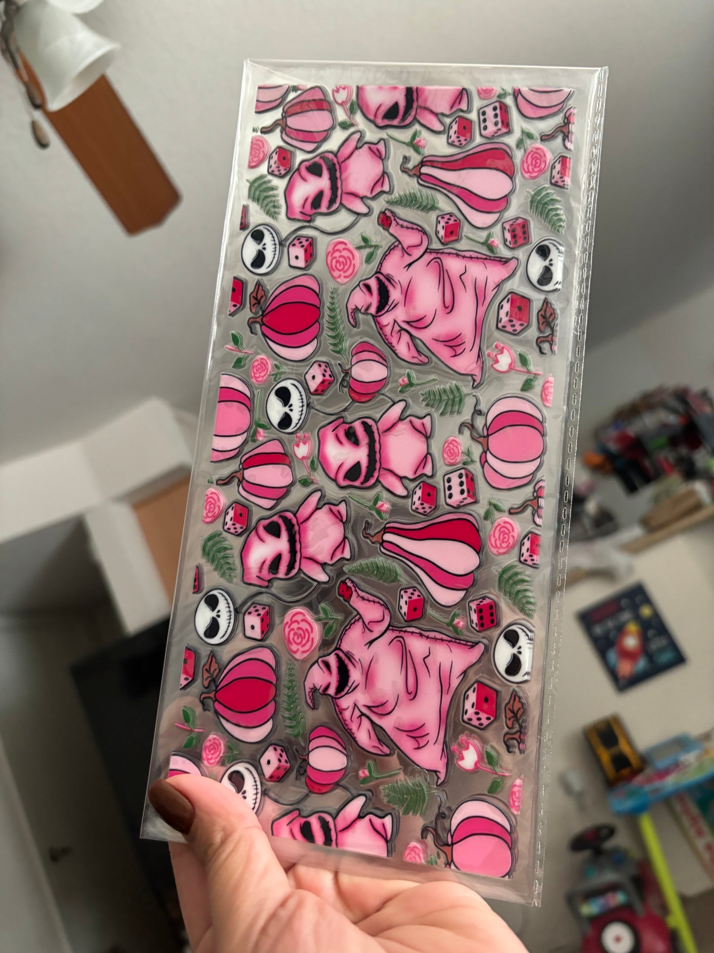 Pink Oogie Boogie Cup Wrap