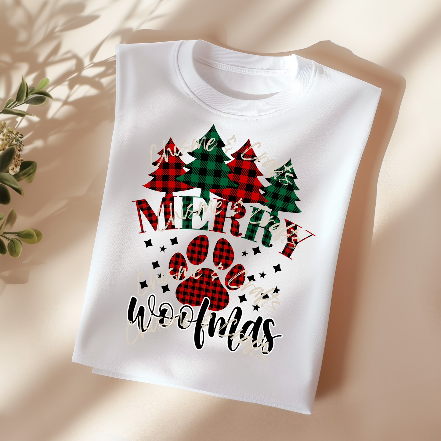 Merry Woof-Mas DTF Shirt Transfer (Pre-Sale)