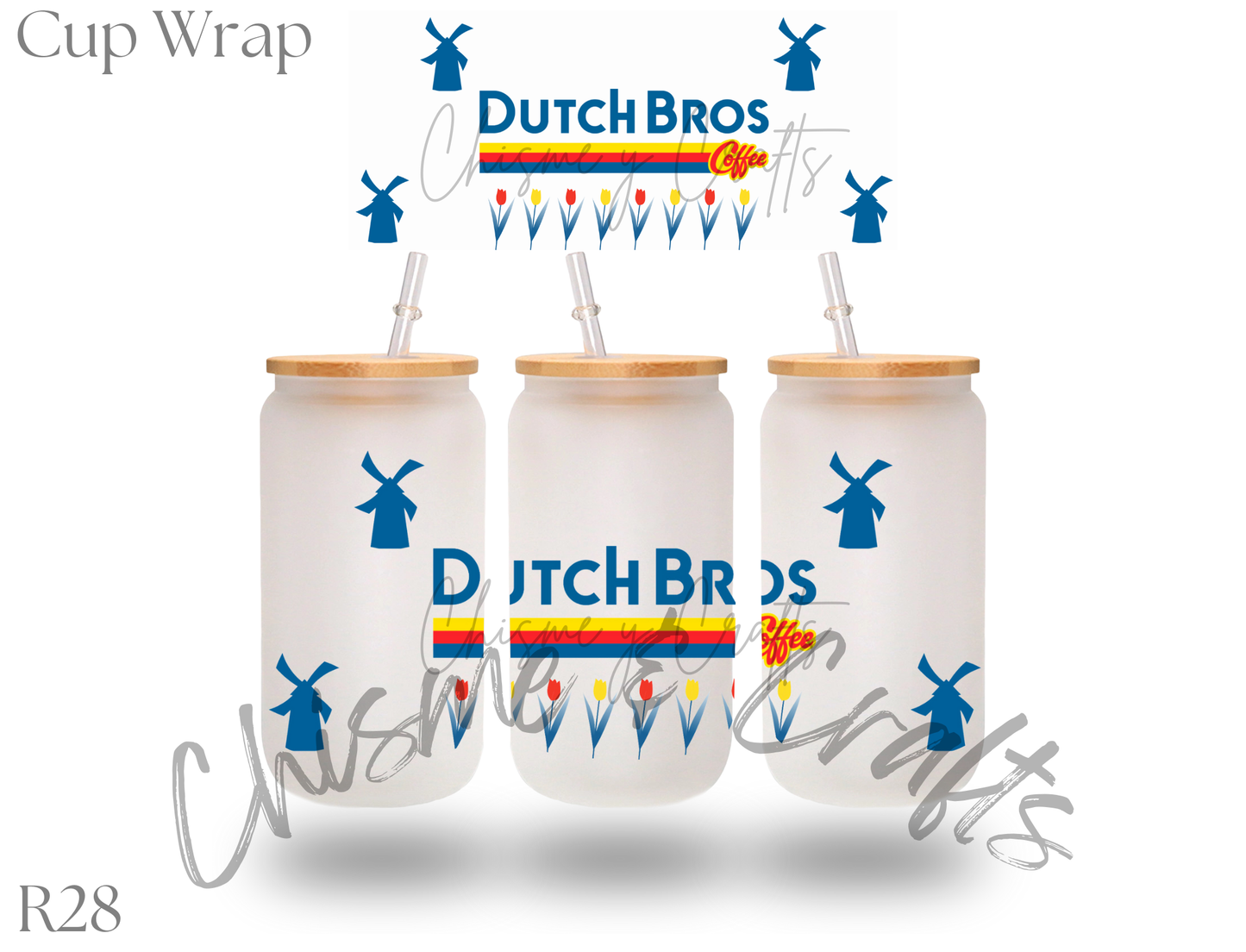 Dutch Bro Style 2 Cup Wrap