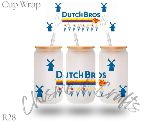 Dutch Bro Style 2 Cup Wrap