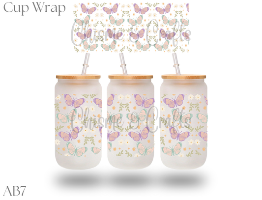 Butterflies Cup Wrap