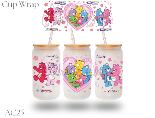 Care Bears Hugging Cup Wrap