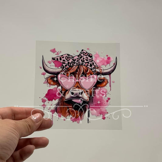 Cow Cup Decal