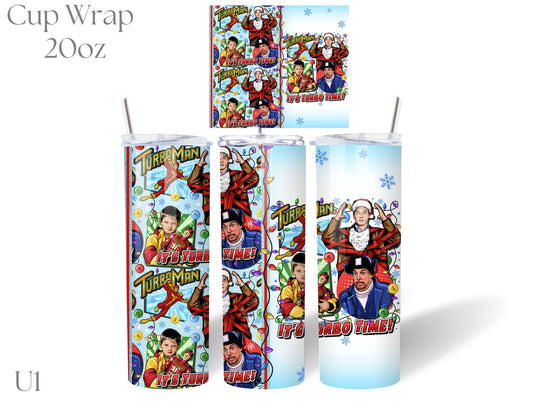 20oz Turbo Christmas Cup Wrap (Pre-sale)