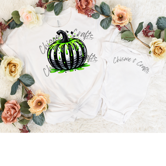 Beetlejuice Pumpkin DTF Shirt Transfer