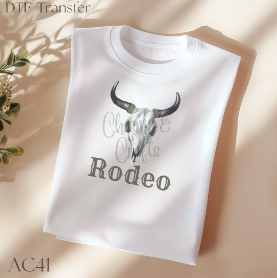 Rodeo DTF Shirt Transfer