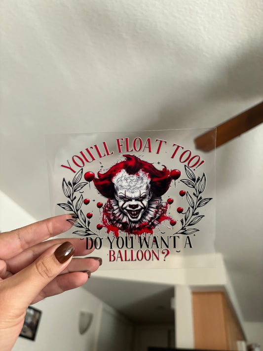 Pennywise Cup Decal