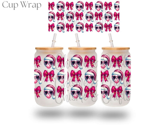 Bubblegum Jack Coquette Christmas Cup Wrap (Pre-sale)