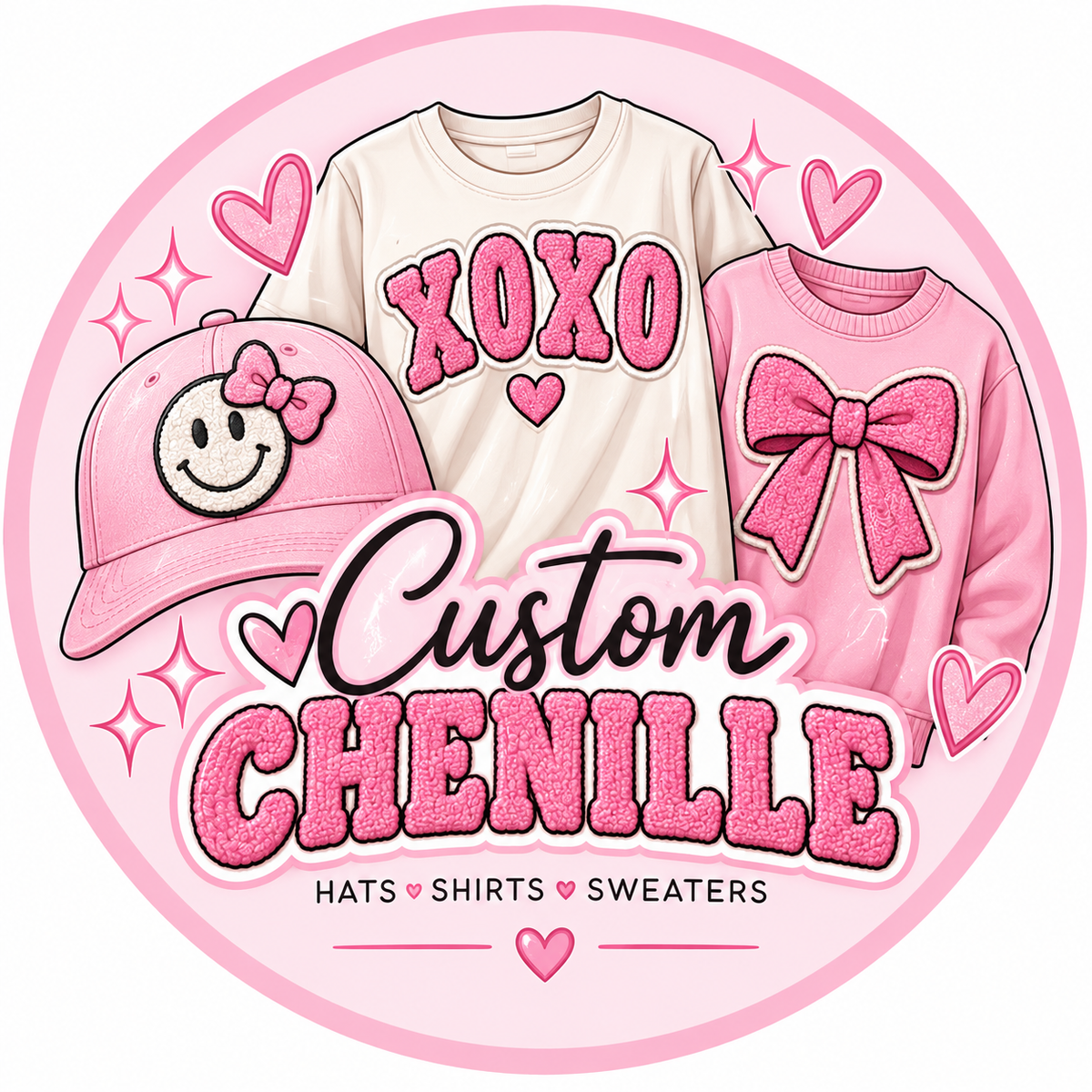Chenille Patches — In Stock Bulk Purchase