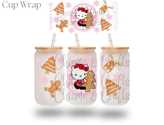 HK Christmas Cookies Cup Wrap (Pre-sale)