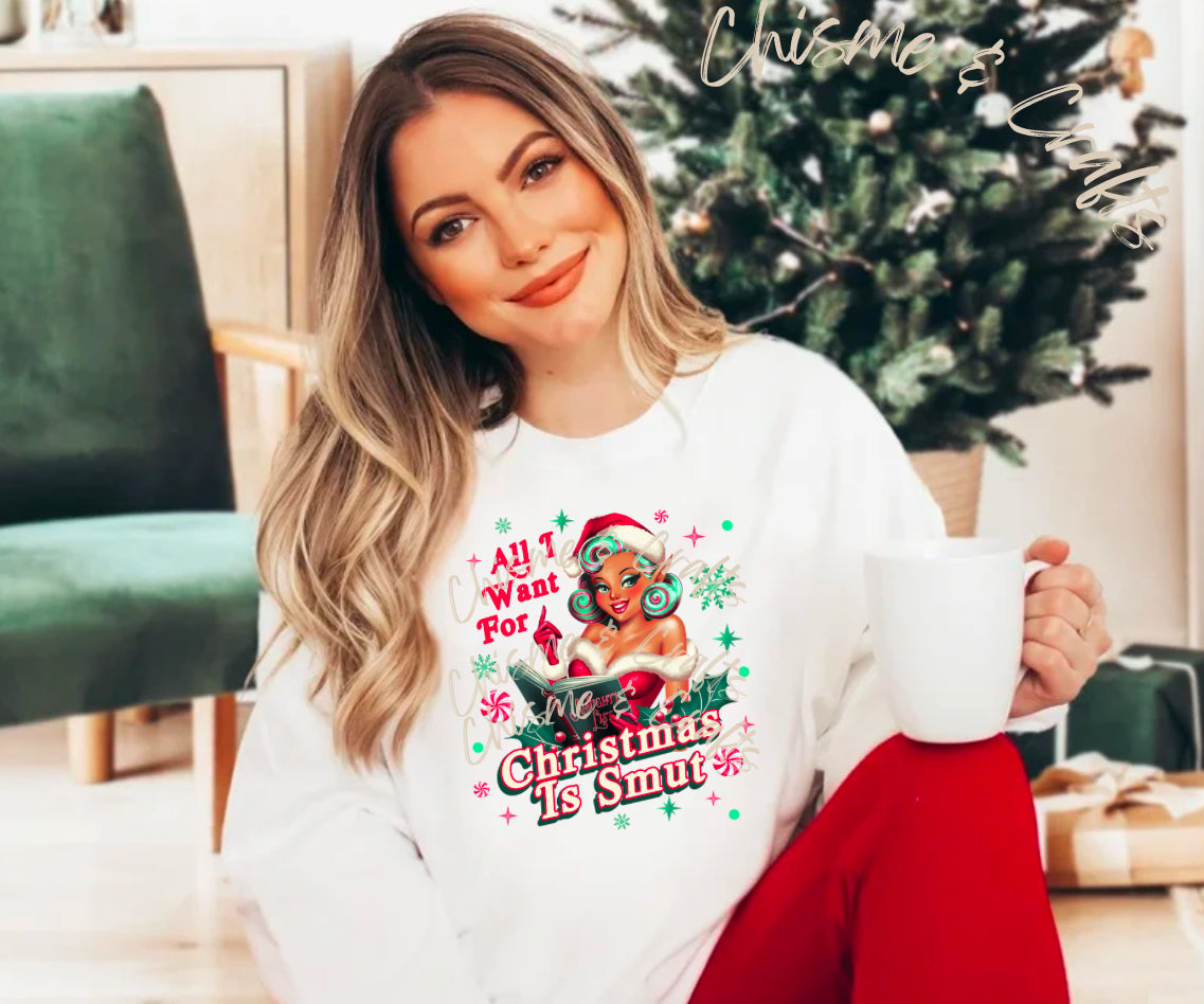 Christmas Smut DTF Shirt Transfer