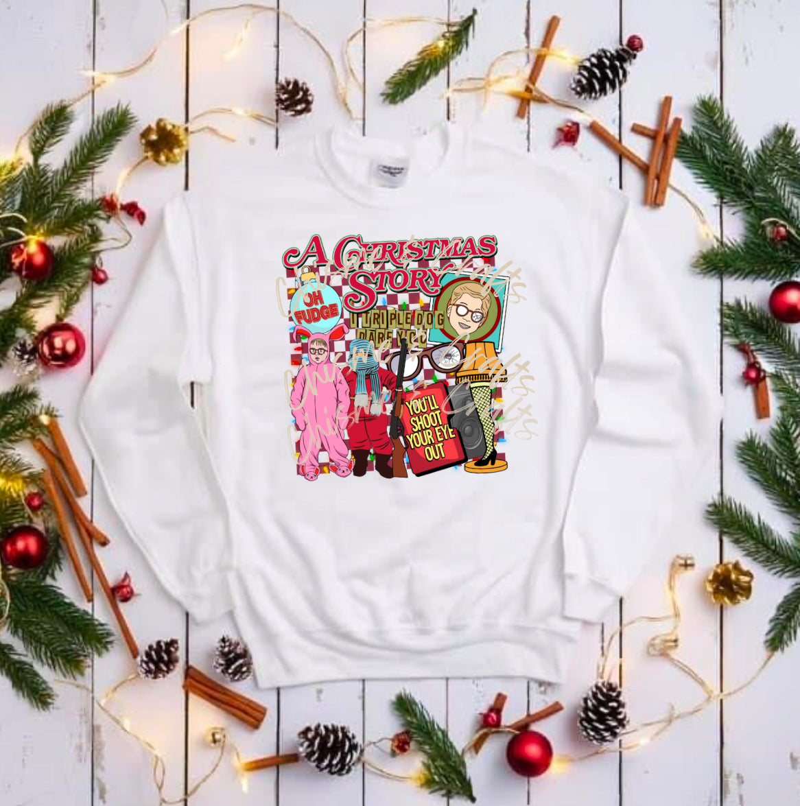 Christmas Movie DTF Shirt Transfer