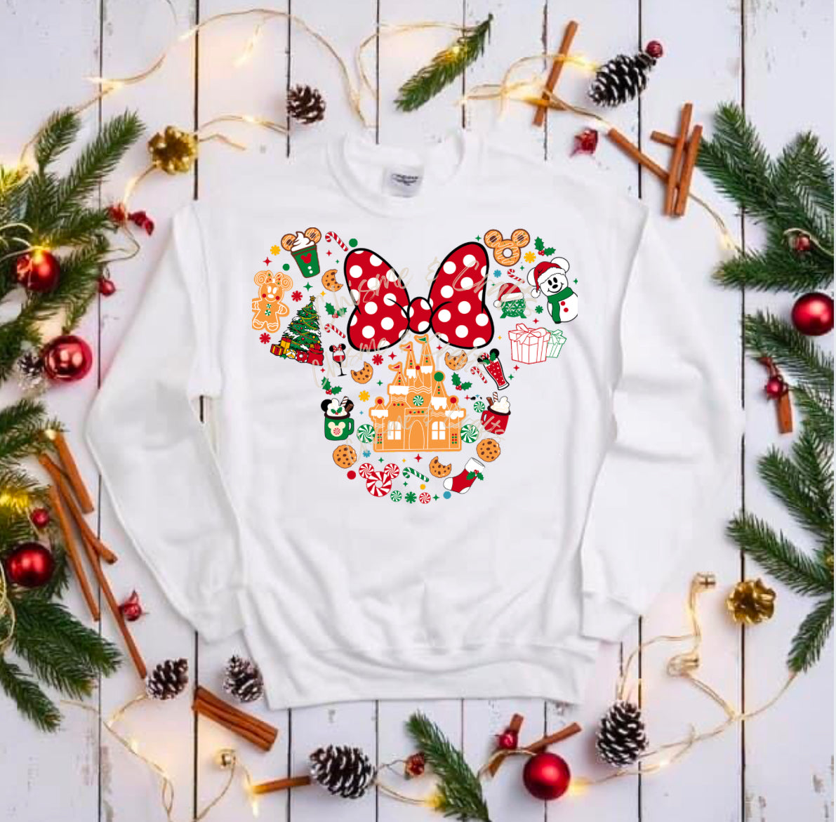 Minnie Christmas Things DTF Shirt Transfer