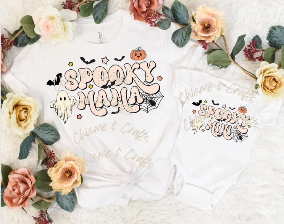 Spooky Mama DTF Shirt Transfer