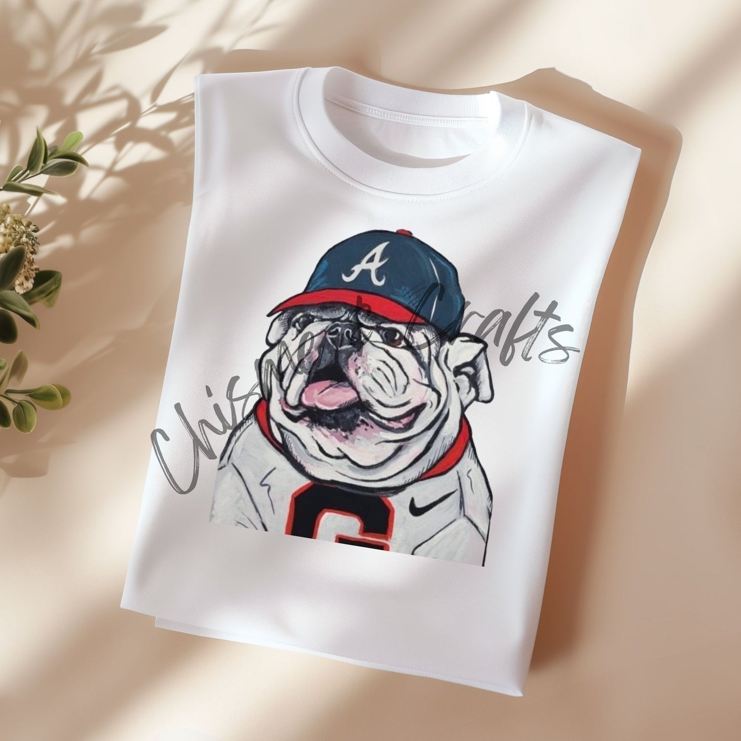 UGA/B Dog DTF Shirt Transfer