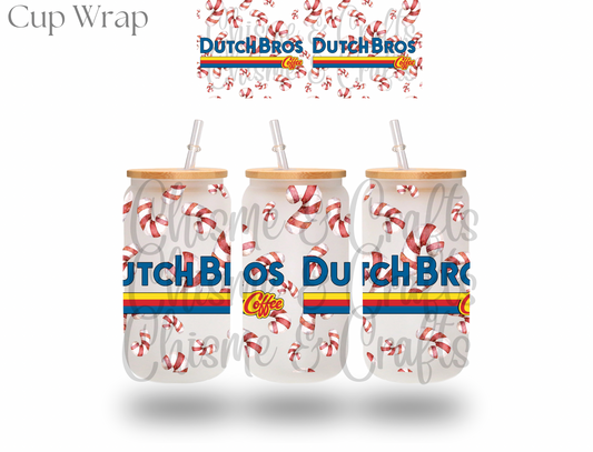 Dutch Christmas Candy Cup Wrap