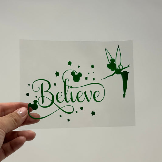 Tinker Bell Cup Decal