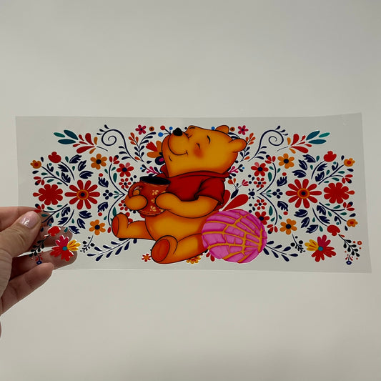 Pooh and Pan Cup Wrap