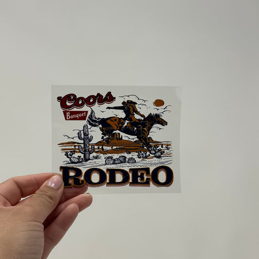 Rodeo Cup Decal