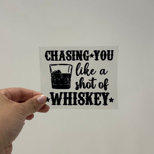 Chasing You Cup Decal