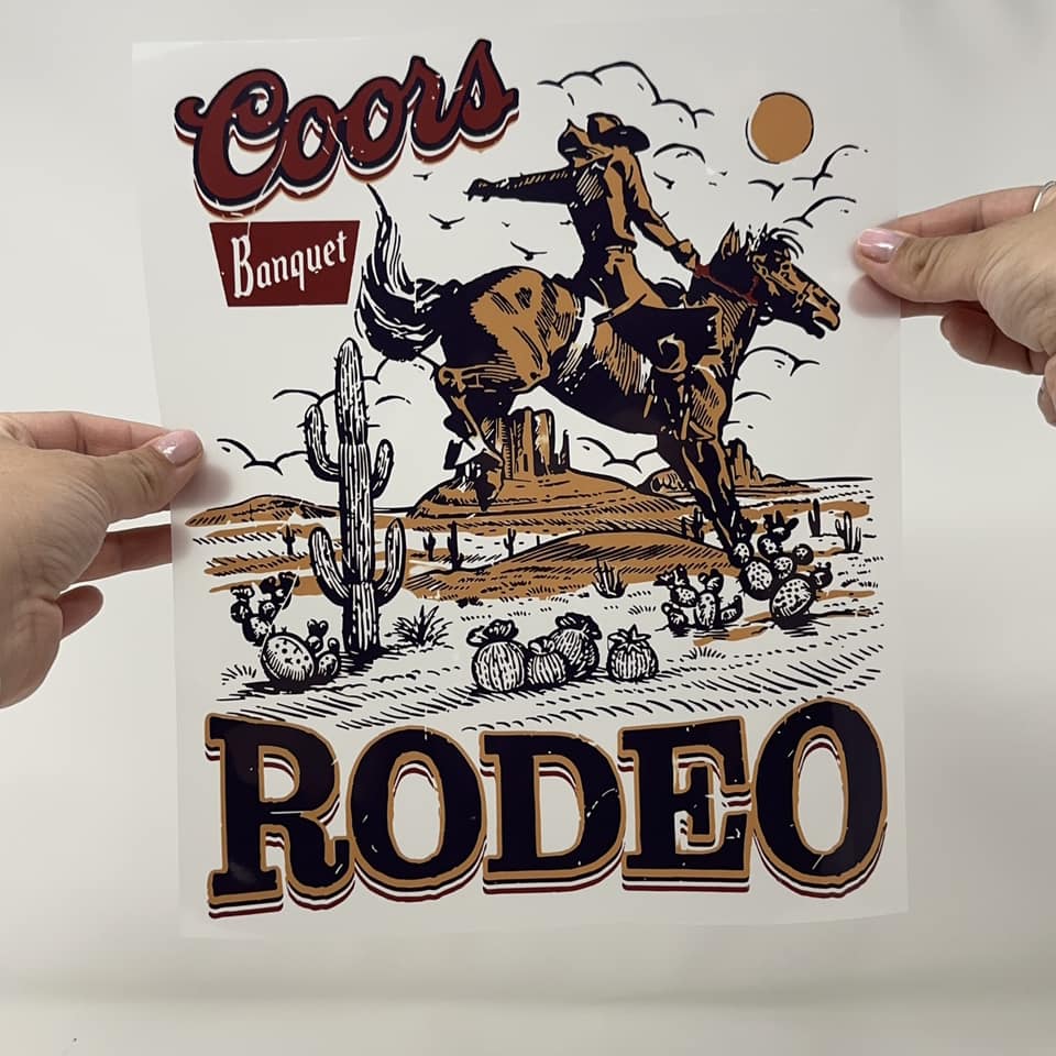 Rodeo DTF Shirt Transfer